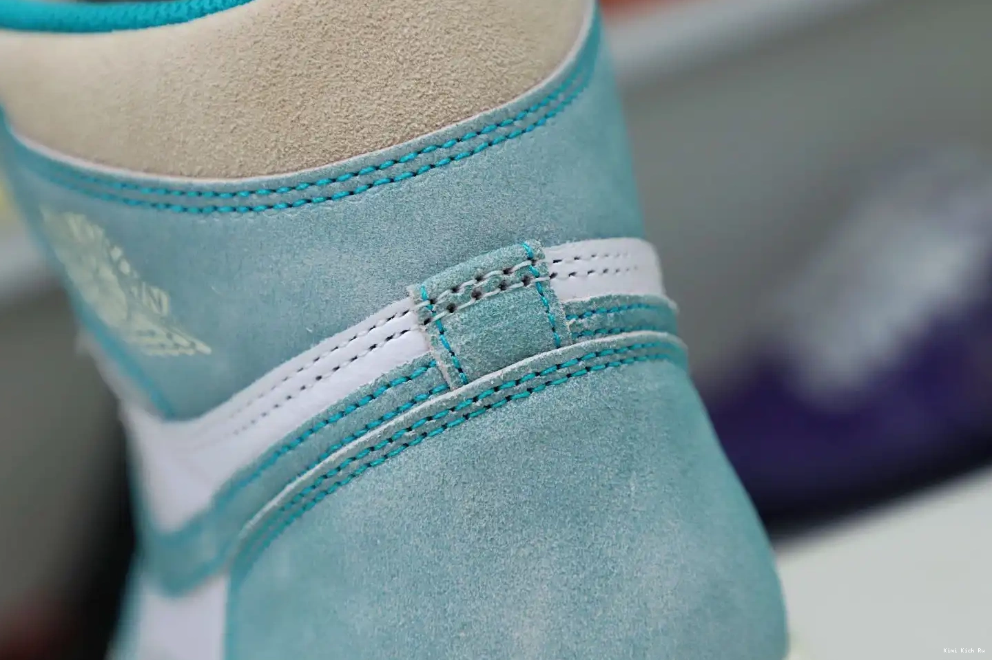 OG AIR 'TURBO GREEN' JORDAN RETRO 1 Kimikick HIGH 0807